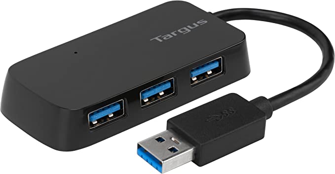 Hub de 4 puertos USB-A 3.0 Targus Negro ACH124US