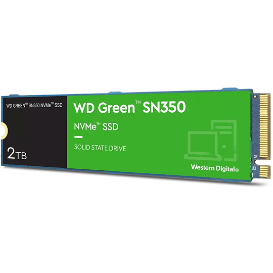 Unidad de Estado Sólido Western Digital Green SN350 - SSD - 2 TB 