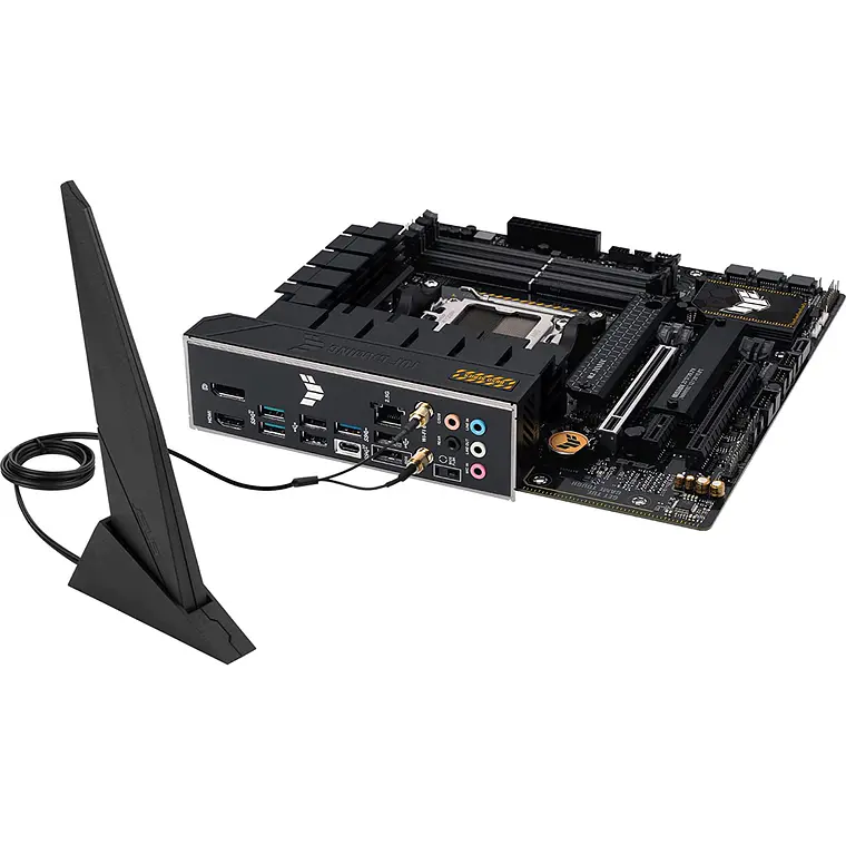 Placa Madre ASUS TUF GAMING B650M-PLUS WIFI | AM5, DDR5 4800/6400MHz, M.2 x2, RGB, microATX 6