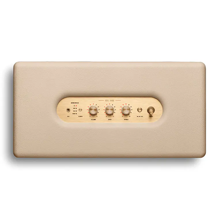 Parlante bluetooth Woburn III Marshall Crema 2