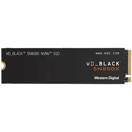 WD_BLACK SN850X NVMe SSD WDS200T2X0E - SSD - 2 TB - interno - M.2 2280 - PCIe 4.0 x4 (NVMe)