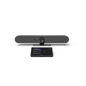 Logitech Rally Bar Mini para salas pequeñas y espacios de reunión reducidos - Video Ultra HD