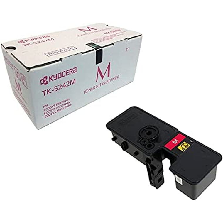 Cartucho de Toner Kyocera TK-5242M color Magenta  1