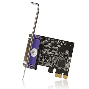 Tarjeta PCI Express a DB25 paralela StraTech PEX1P2, Controlador LPT, Perfil estándar / bajo