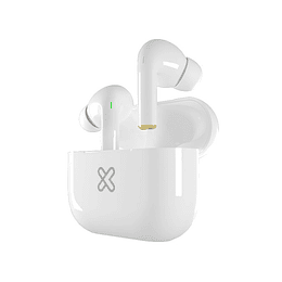 Audifonos Bluetooth Klip Xtreme - Inalámbricos - Blancos - 37HRS
