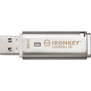Unidad flash Kingston IronKey Locker+ 50 USB tipo A de 32 GB