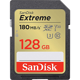 SanDisk 128GB - Flash memory card - microSDXC UHS-I Memory Card - 180Mbs