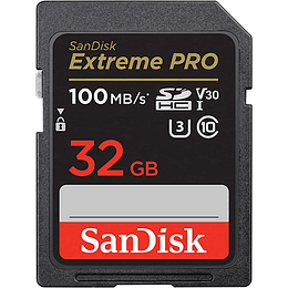 SanDisk 32GB - Flash memory card - microSDHC - 100 Mb/s C10,U3,V30