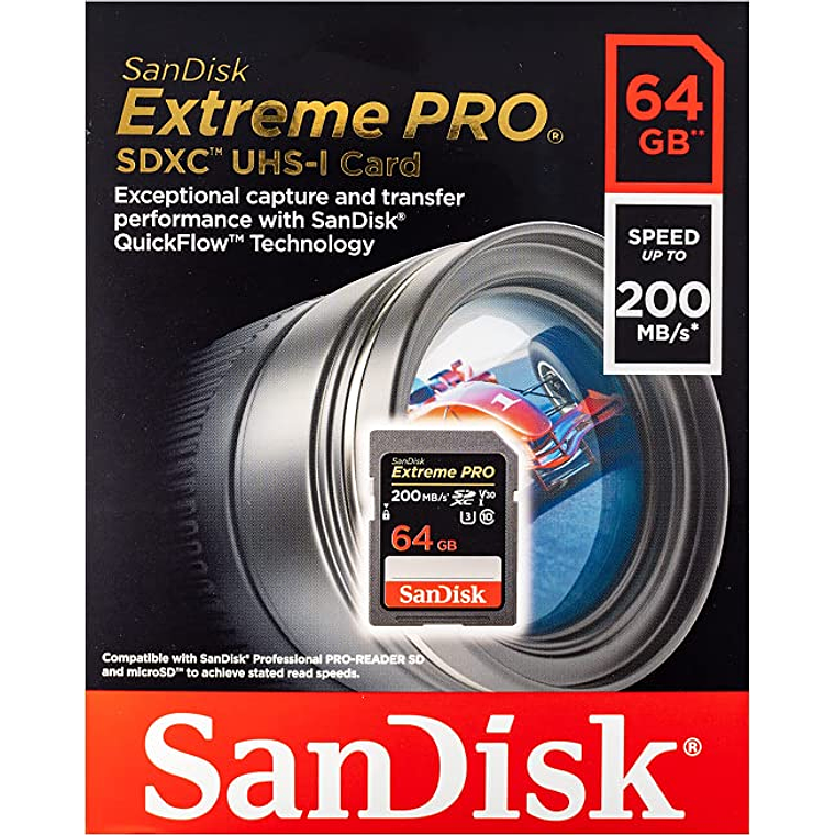 SanDisk 64GB - Flash memory card - SDXC UHS-I Memory Card 2