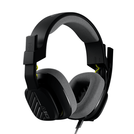 Audífonos con micrófono Logitech A10 SALVAGE, 3.5mm, Color Negro