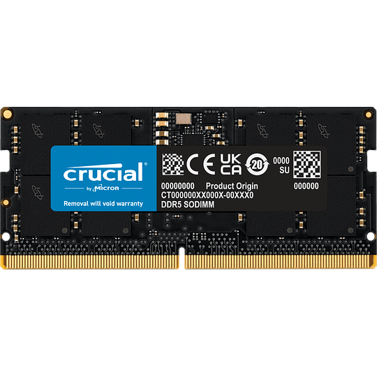 Memoria Ram 32GB DDR5 5200Mhz CL42 SoDimm 16GBIT