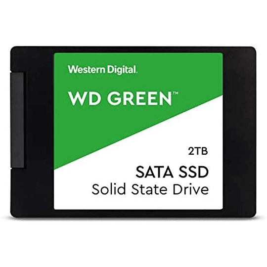 Disco duro 2TB interno SSD | WD Green 2.5“ SATA