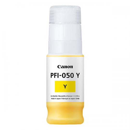 Botella de tinta Canon PFI-050 color Amarillo