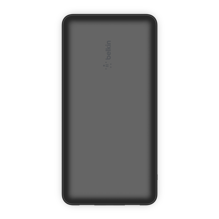 Cargador portátil - 20000 mAh - 15 vatios - 3 conectores de salida - negro 4
