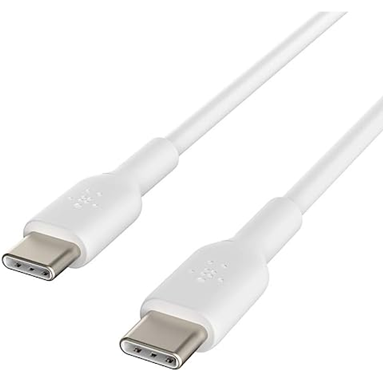 Cable USB-C Belkin Conector USB-C (M-M), 1m. Color Blanco 1