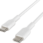 Cable USB-C Belkin Conector USB-C (M-M), 1m. Color Blanco - Miniatura 1