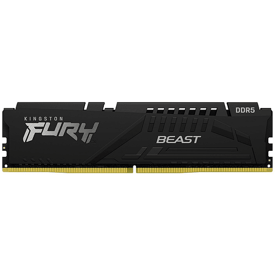 Memoria Ram 16GB DDR5 5600Mhz CL36 Dimm Kingston Fury Beast Negro