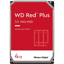 Disco duro 4TB interno | WD Red Plus 3.5“ SATA 6Gb/s 5400 rpm