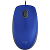 Logitech - Mouse - Cableado - Blue - M110 Silent