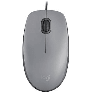 Logitech - Mouse con cable  - Gris 