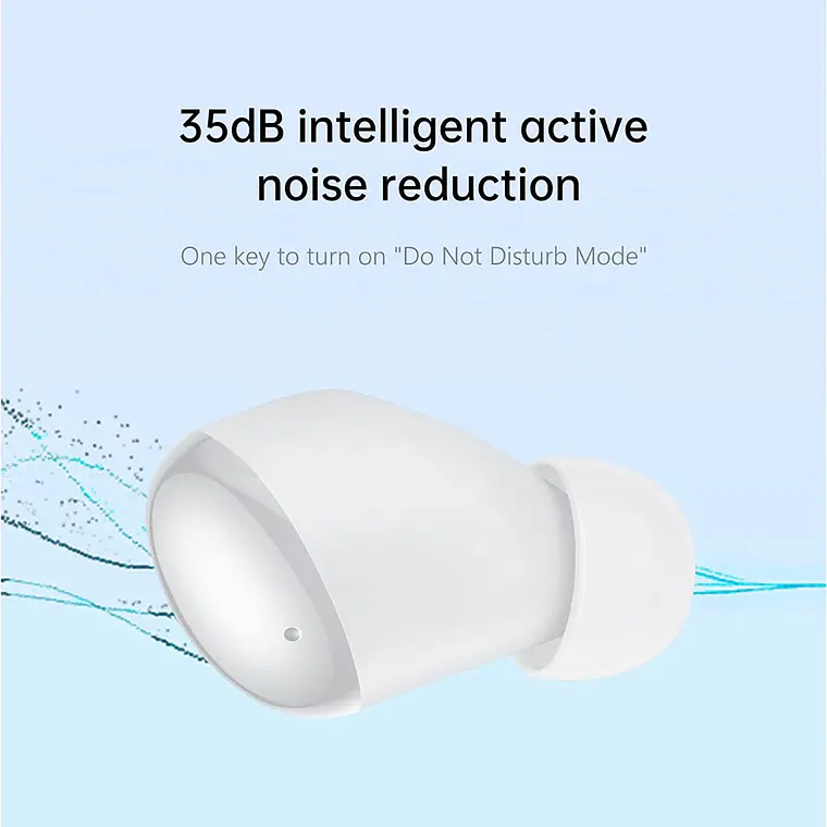 Xiaomi Redmi Buds 4 - Auriculares inalámbricos con micro - en oreja - Bluetooth - cancelación de sonido activo 5
