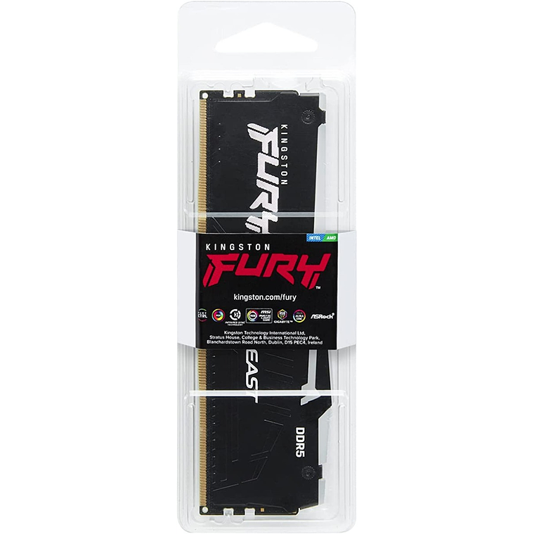 Memoria Ram 16GB DDR5 5600Mhz CL40 Dimm FURY Beast RGB XMP  2