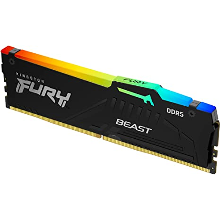 Memoria Ram 16GB DDR5 5600Mhz CL40 Dimm FURY Beast RGB XMP  3