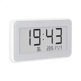 Xiaomi Temperature and Humidity Monitor Clock - Sensor de temperatura y humedad - inalámbrico - Bluetooth 5.0 LE