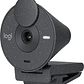 Cámara web Logitech Brio 300, Full HD 1080p/30FPS, micrófono integrado, USB-C, grafito - Miniatura 3