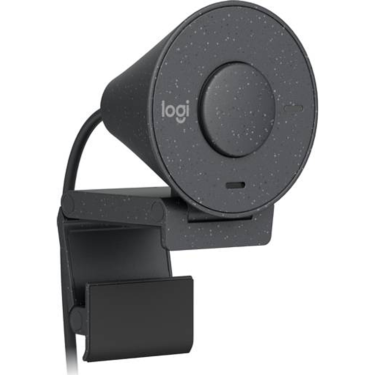 Cámara web Logitech Brio 300, Full HD 1080p/30FPS, micrófono integrado, USB-C, grafito 4