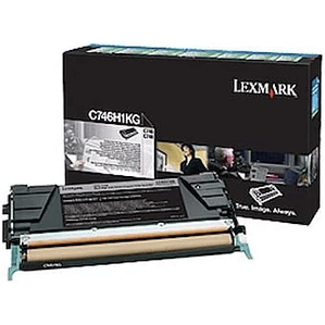 Cartucho de Toner Lexmark C746H1KG Color Negro 