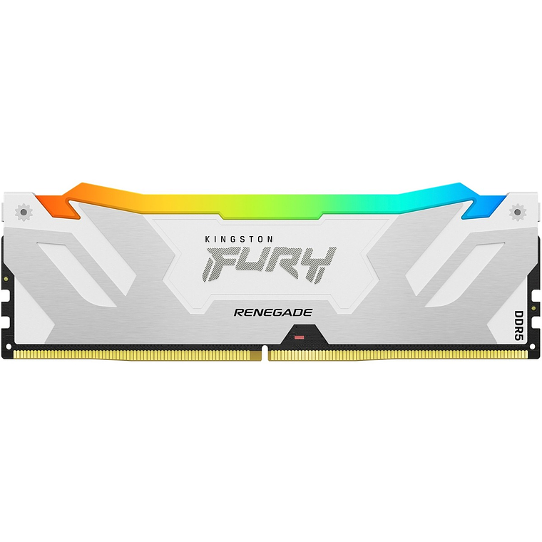 Memoria Ram 16GB DDR5 6400Mhz CL32 Dimm Kingston FURY - RGB White 1