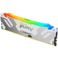 Memoria Ram 16GB DDR5 6400Mhz CL32 Dimm Kingston FURY - RGB White - Miniatura 2