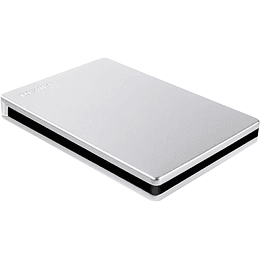 Disco duro 2TB externo USB 3.0 Toshiba Canvio Slim, Plateado