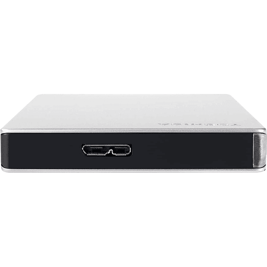 Disco duro 2TB externo | Toshiba Canvio Slim, Plateado USB 3.0