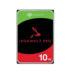Disco duro 10TB interno | Seagate Ironwolf Pro 3.5“ SATA 7200 rpm