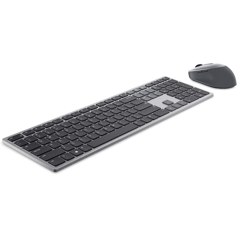 Kit Teclado Mouse Dell Premier Multi-Device KM7321W - Bluetooth 5.0, Gris titanio  1