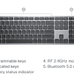 Kit Teclado Mouse Dell Premier Multi-Device KM7321W - Bluetooth 5.0, Gris titanio  - Miniatura 3