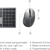 Kit Teclado Mouse Dell Premier Multi-Device KM7321W - Bluetooth 5.0, Gris titanio 
