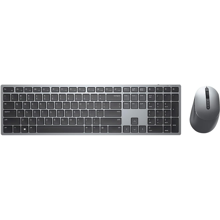 Kit Teclado Mouse Dell Premier Multi-Device KM7321W - Bluetooth 5.0, Gris titanio  5
