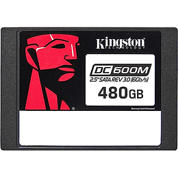 Disco SSD Kingston Data Center Enterprise DC600M de 480GB (2.5“, SATA, NAND 3D TLC)	