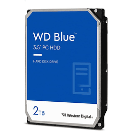 Disco duro 2TB interno | WD Blue 3.5“ SATA 3 5400 rpm