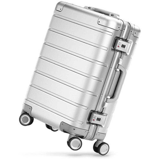 Xiaomi - Carry-on Luggage - Metal - 20in - Silver
