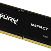 Memoria Ram 16GB DDR5 4800Mhz CL38 SoDimm Kingston Fury Impact Non-ECC