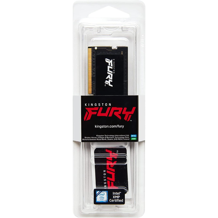 Memoria Ram 16GB DDR5 4800Mhz CL38 SoDimm Kingston Fury Impact Non-ECC 3