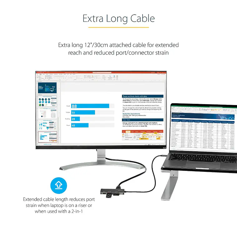 USB C Multiport Adapter - 4K HDMI/PD/USB 5
