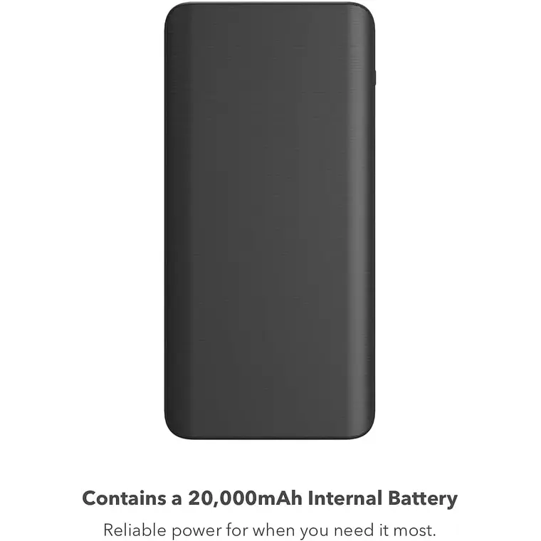Batería Externa 20.000 mAh | Mophie Negra 2