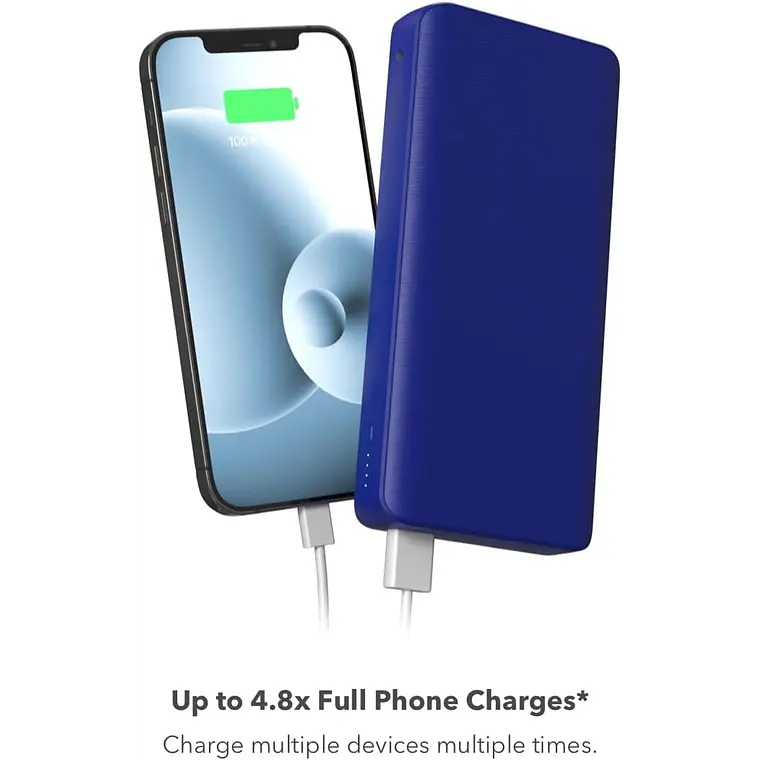 Batería Externa 20.000 mAh | Mophie Negra 4