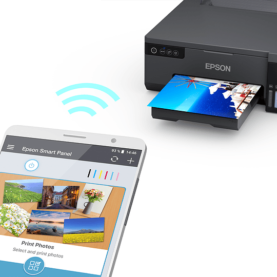 Impresora Epson EcoTank L8050 | Fotográfica Inalámbrica USB / Wi-Fi - A4 