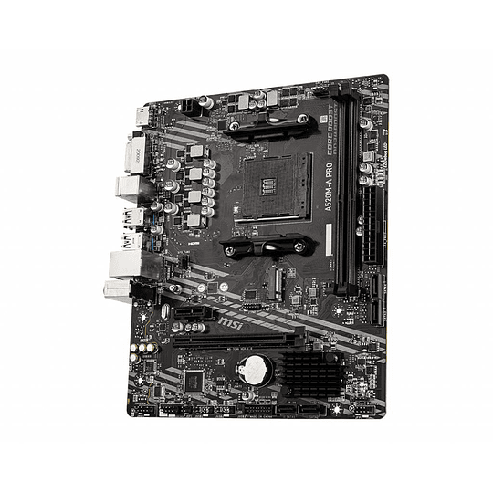 Placa Madre MSI A520M-A Pro AM4 AMD A520 SATA 6Gb/s Micro ATX